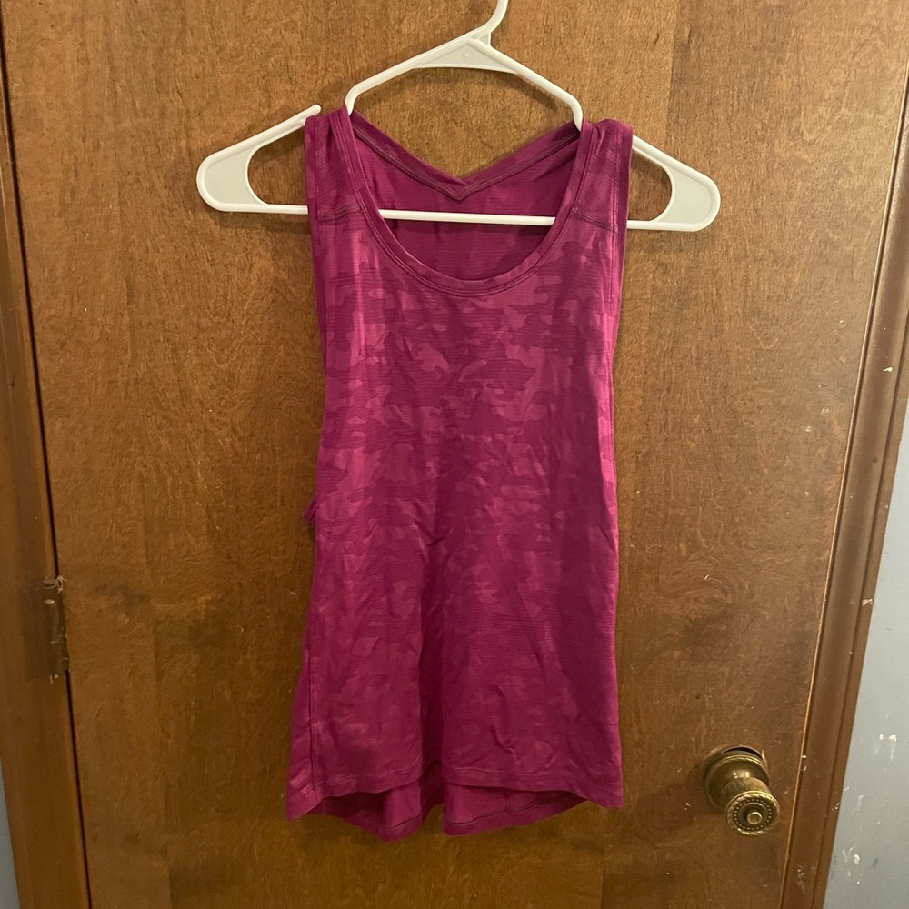Lululemon run for days tank size 8